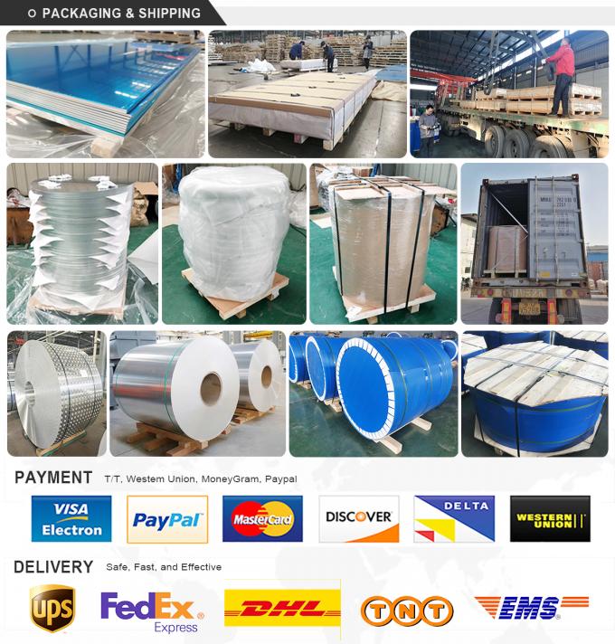 Aluminum strip final product展示