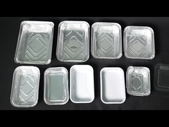 1000 قطعه ظرف فولیک آلومینیومی مستطیل یکبار مصرف