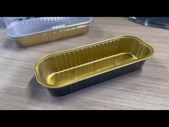 200 میلی لیتر نان نان کوچک یکبار مصرفی فولیک آلومینیومی گرد برای کباب