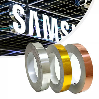 1000 Series Coating Aluminum Coil Strips 3D Channel Letter Signs High Tensile