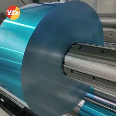 Hydrophilic 8011 Blue Aluminum Foil Roll Air Conditioner Heat Exchange Wrap