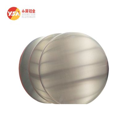 Deep Drawing Aluminum Circle Plate Custom Diameter High Flatness Burr Free Edge Food Grade Cookware