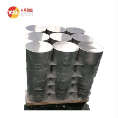 0.6mm Thick 50mm Dia H32 Alloy Aluminum Circle Sheet Custom Size High Flatness Burr Free Edge Food Grade