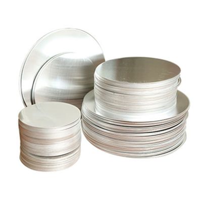SGS Mirror Polished Coated Aluminum Round Circle Kitchen Custom Size High Flatness Burr Free Edge Food Grade