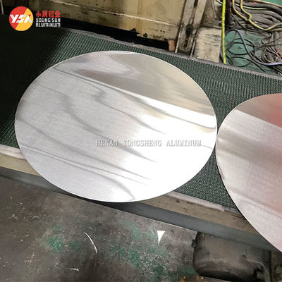 Round Aluminum Disc 1050 1060 1100 H14 Circle Pot Custom Diameter High Flatness Burr Free Edge Food Grade