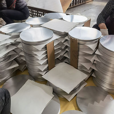 استفاده از ظروف آشپزخانه آلومینیوم Wafer دایره ای دیسک 3003 3004 3105 اندازه سفارشی