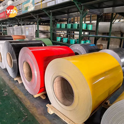 کویل های آلومینیومی با روکش رنگی Pvdf 3105 3003 1060 5052 6061 پیش رنگ شده