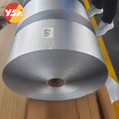 Flame Retardant Oil Proof Embossed Aluminum Foil Roll 1000 3000 8000 Silver Gold Series