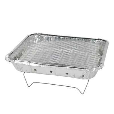 کباب ذغال سنگ یکبار مصرفی 48x31x6cm فوری کباب ذغال سنگ کوچک