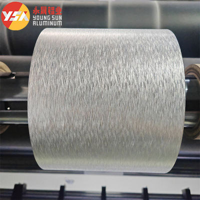 Embossed 8011 Shisha Hair Aluminum Foil Roll 25-35 Micron Slitting Wrap