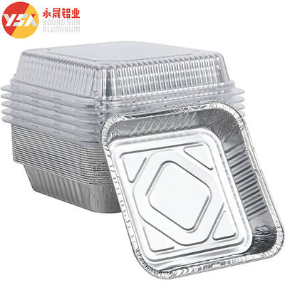 8x8 پان نان مربع پان آلومینیومی پن کیک فول 8x8 اینچ نان پختن