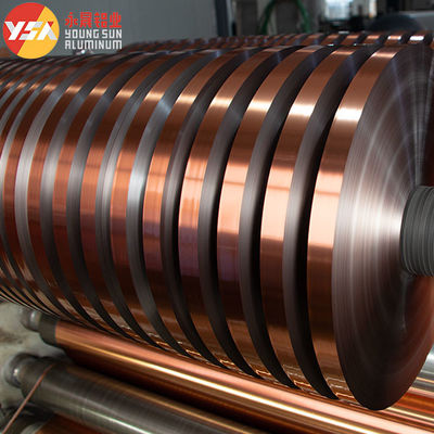رنگ مس دو طرفه AL+PET Mylar laminating Aluminum Foil