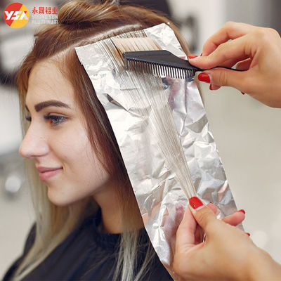 Hair Coloring Salon 8011 Aluminum Foil Roll 0.025mm 4.5cm 9.5cm Wrap Foil