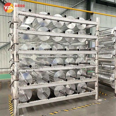 8011 0.006mm ورق آلومینیوم دو برابر صفر برای بسته بندی مواد غذایی بالا