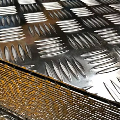 5.0mm 6.5mm Aluminum Checkered Plate 5754 H32 Aluminum Diamond Plate 4x8 Sheet
