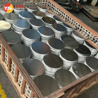 دیسک آلومینیومی CC DC آلیاژ 1050 3003 دمای O H12 برای کشش عمیق، دیسک آلومینیومی سفارشی OEM برای ظروف پخت و پز