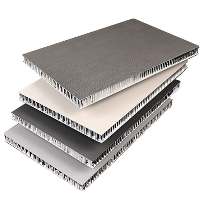 Aluminum Honeycomb Wall Panels 3003 Core 7-50mm High Strength Flatness Soundproof Impact Resistant PVDF Coated Panel