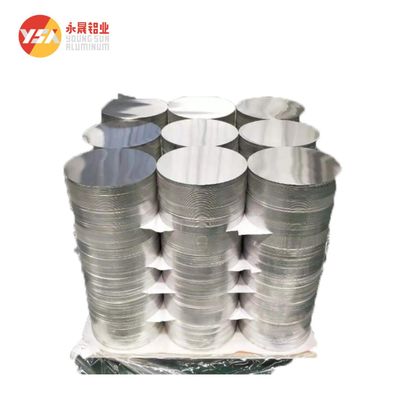 گرده‌های آلومینیومی A1050 A1060 A1070 A1100 A3003 برای صنایع دستی و تابه پخت‌وپز، اندازه سفارشی، صافی بالا، لبه بدون پلیسه، گرید غذایی