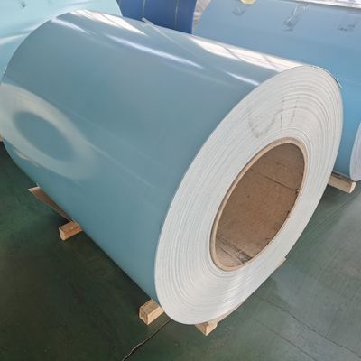 ناودان تزئینی سیم پیچ آلومینیومی پوشش دار رنگی 3003 H14 H22