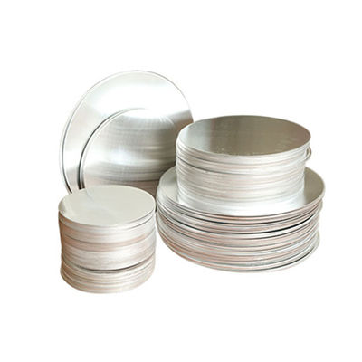 Dia 80mm 1100 3003 آلومینیوم صفحه گرد دیسک دیسک آشپزی سفارشی قطر بالا مسطح بودن Burr Free Edge درجه غذایی