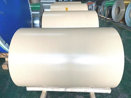 5052 PVDF پوشش ضد ضربه کویل آلومینیوم رنگ آمیزی شده
