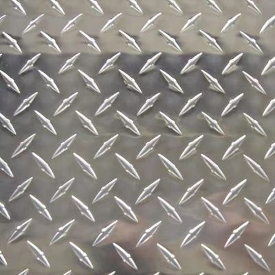 5 Bars Pattern Diamond Aluminum Checker Sheet 5083 Embossed Aluminum Sheet Manufacturer In China