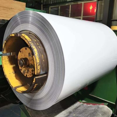 5052 رنگ آبی پوشش آلومینیوم کویل PE PVDF برای کاشی سقف 0.6mm