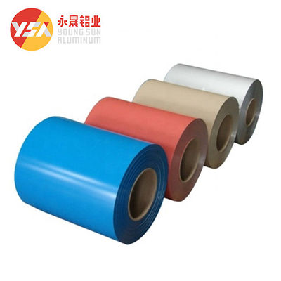 کویل آلومینیومی با پوشش رنگی PE PVDF برای دکوراسیون داخلی روشن و رنگارنگ