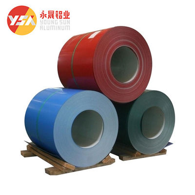 رنگ آمیزی PE PVDF 6.0 میلی متر رنگ ورق آلومینیومی رنگی ضد قلیایی کویل آلومینیومی با پوشش رنگی