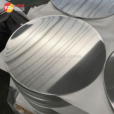 1060 1050 1100 1070 3003 H12 H14 آلومینیوم دیسک دایره گلدان سفارشی اندازه بالا صاف بودن Burr Free Edge درجه غذایی