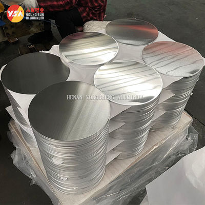 دیسک و گرده آلومینیومی ۱۰۵۰ ۱۰۶۰ ۱۱۰۰ ۳۰۰۳ برای ظروف پخت‌وپز و روشنایی، ابعاد سفارشی، صافی بالا، لبه بدون پلیسه، گرید غذایی