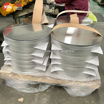 صفحه گرد آلومینیومی 1050 1060 1100 250mm 350Mm 780mm H14 وسایل آشپزی