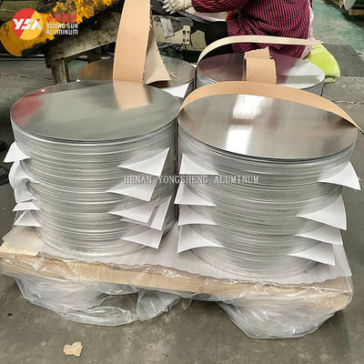Aluminum Round Plate 1050 1060 1100 250mm 350mm 780mm H14 Cookware Custom Size High Flatness Burr Free Edge Food Grade